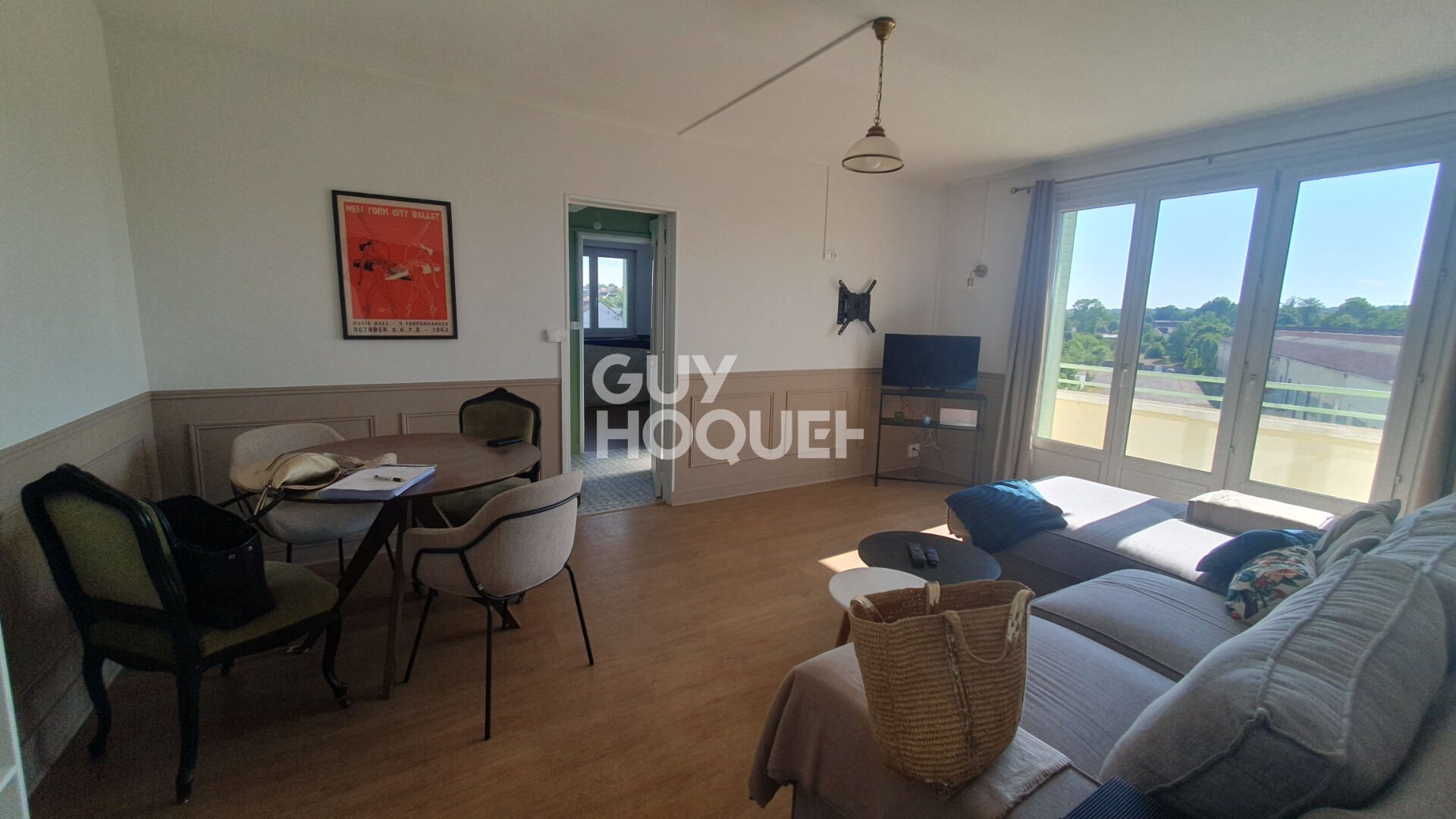 Appartement à louer, 66m², Auxerre