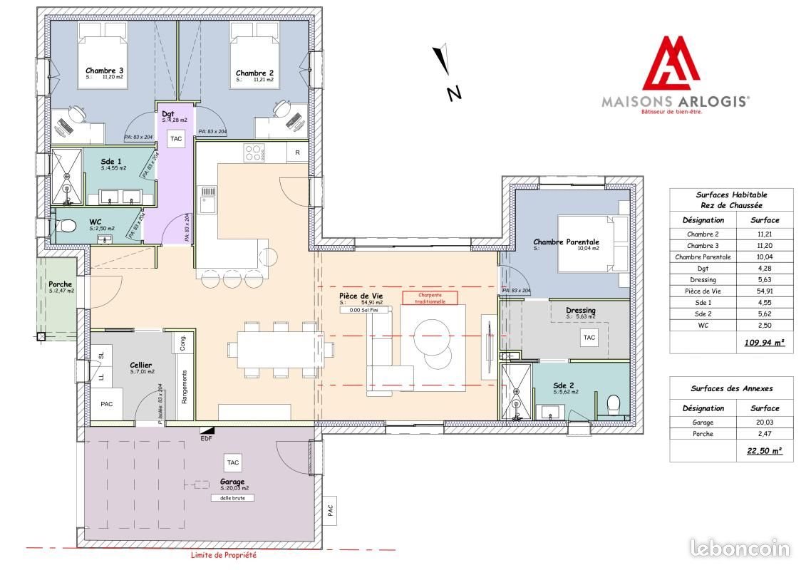 Maison à vendre, 110m², Loire-les-Marais