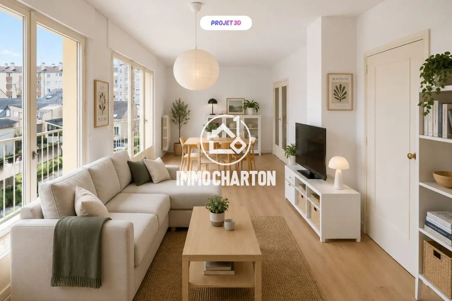 Appartement à vendre, 78m², Le Mans