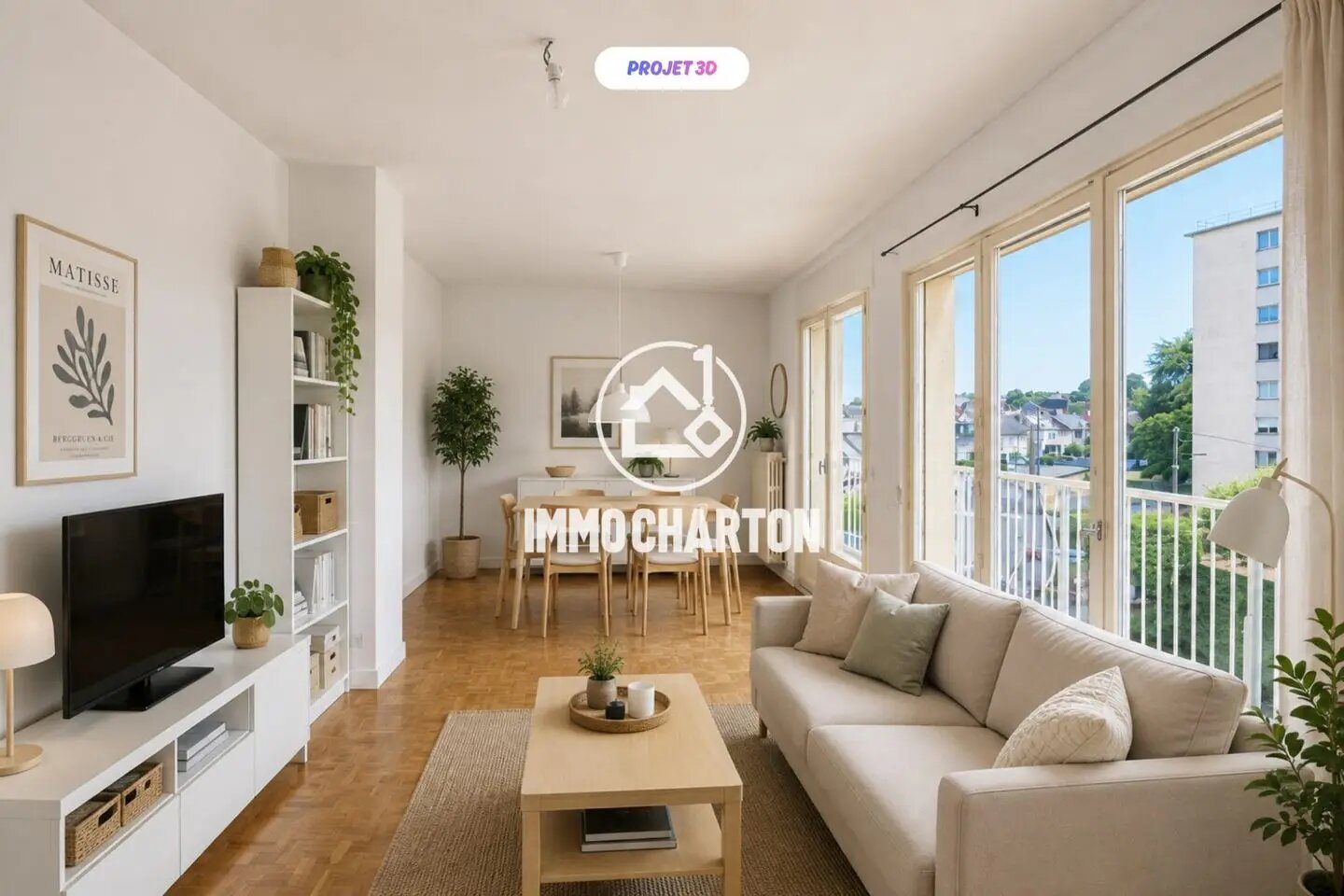 Appartement à vendre, 78m², Le Mans