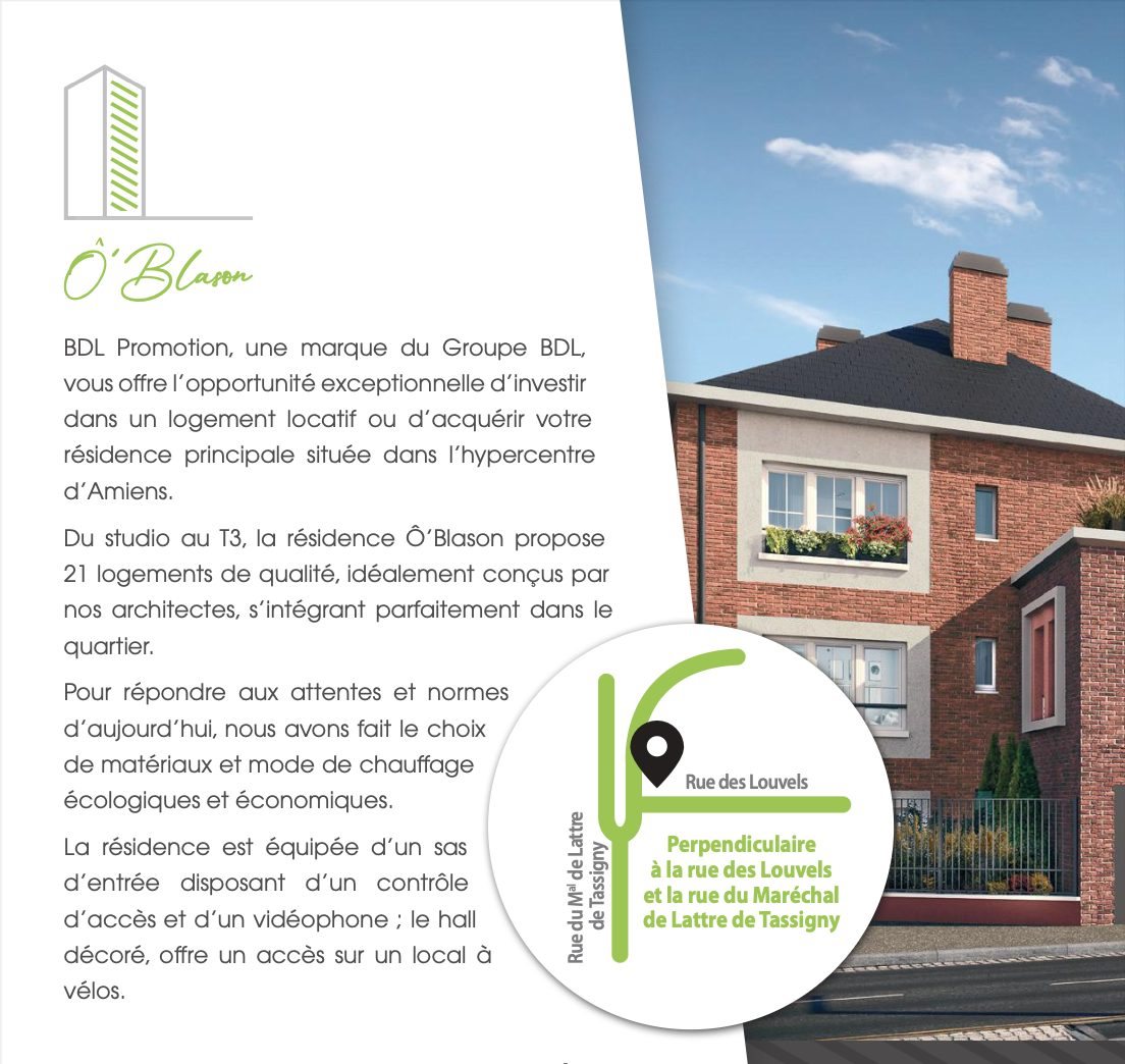 Appartement à vendre, 43m², Amiens