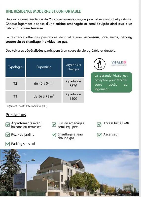 Appartement à louer, 47m², Orléans