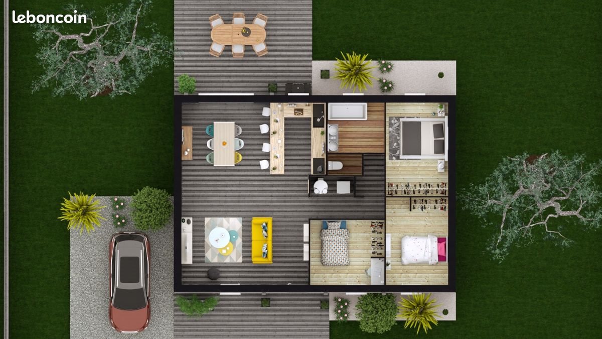 Maison à vendre, 80m², Cérons
