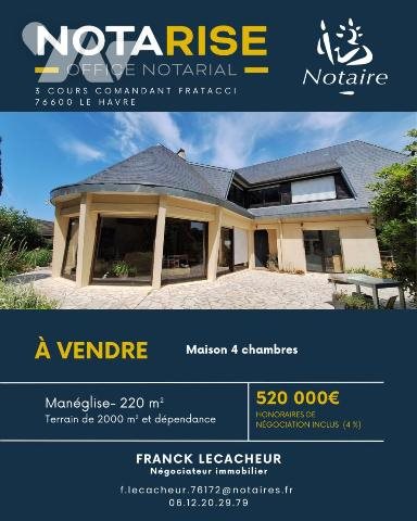 Maison à vendre, 200m², Manéglise