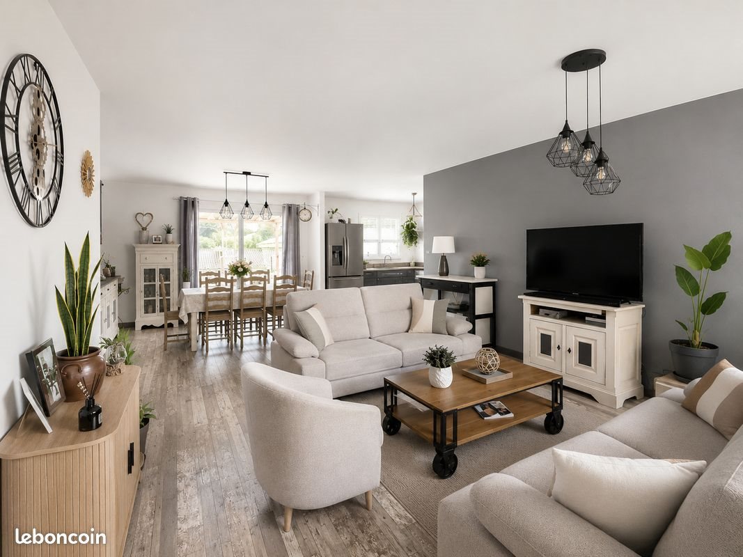 Maison à vendre, 105m², Laruscade