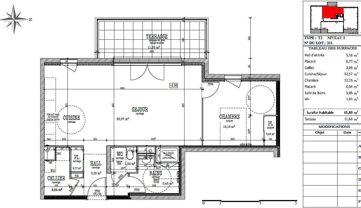 Appartement à vendre, 74m², Bourg-Argental