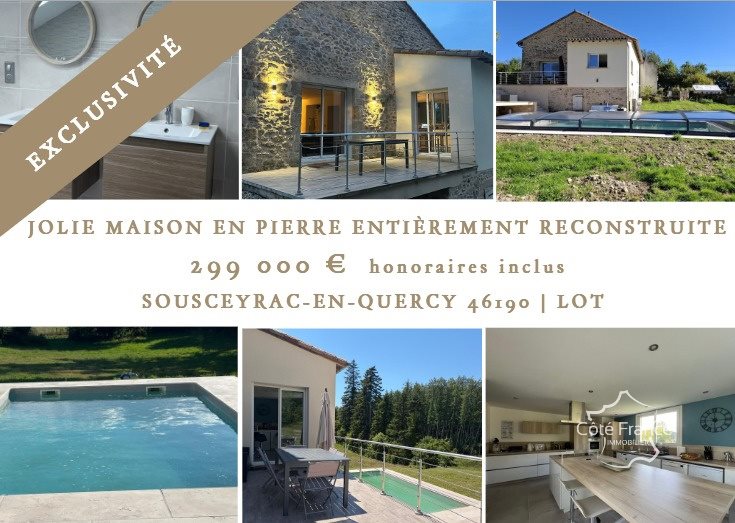 Maison à vendre, 126m², Sousceyrac-en-Quercy