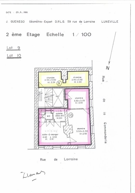 Appartement à vendre, 52m², Lunéville