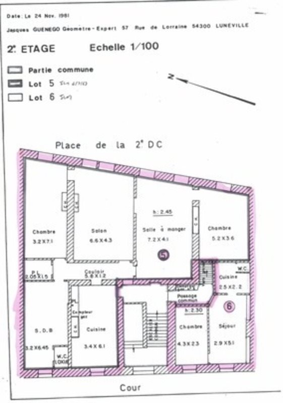 Appartement à vendre, 176m², Lunéville