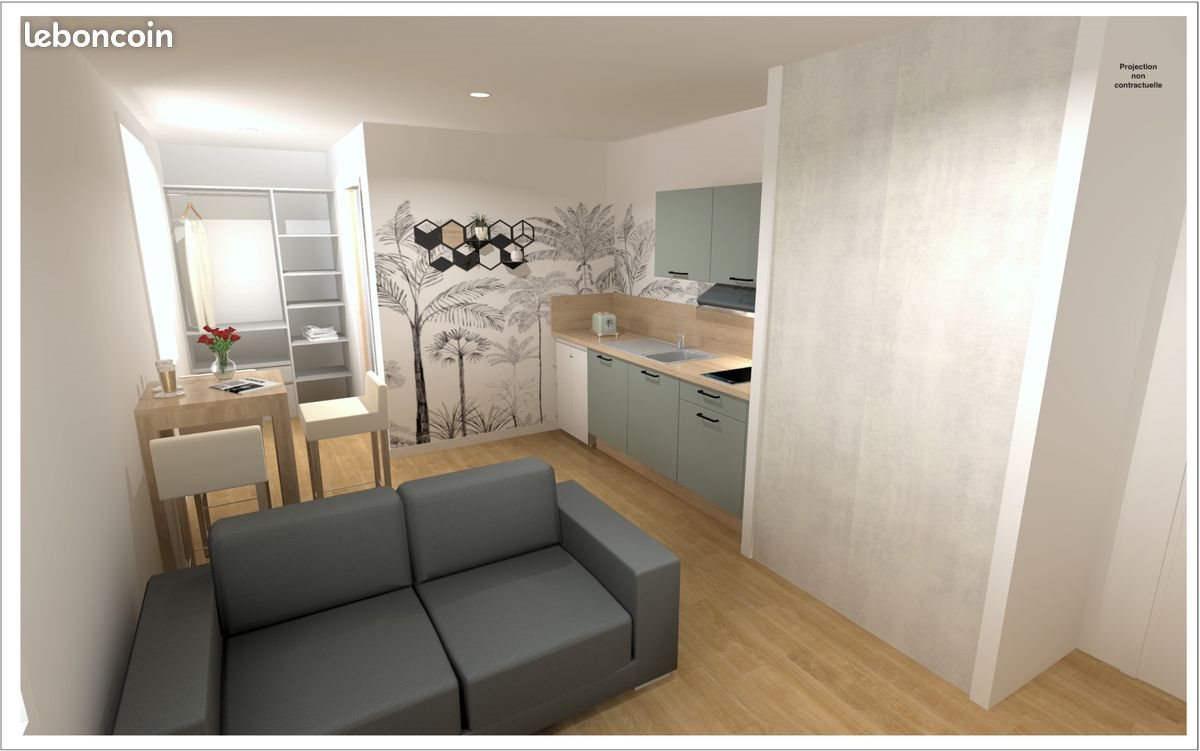 Appartement à vendre, 26m², Lannion