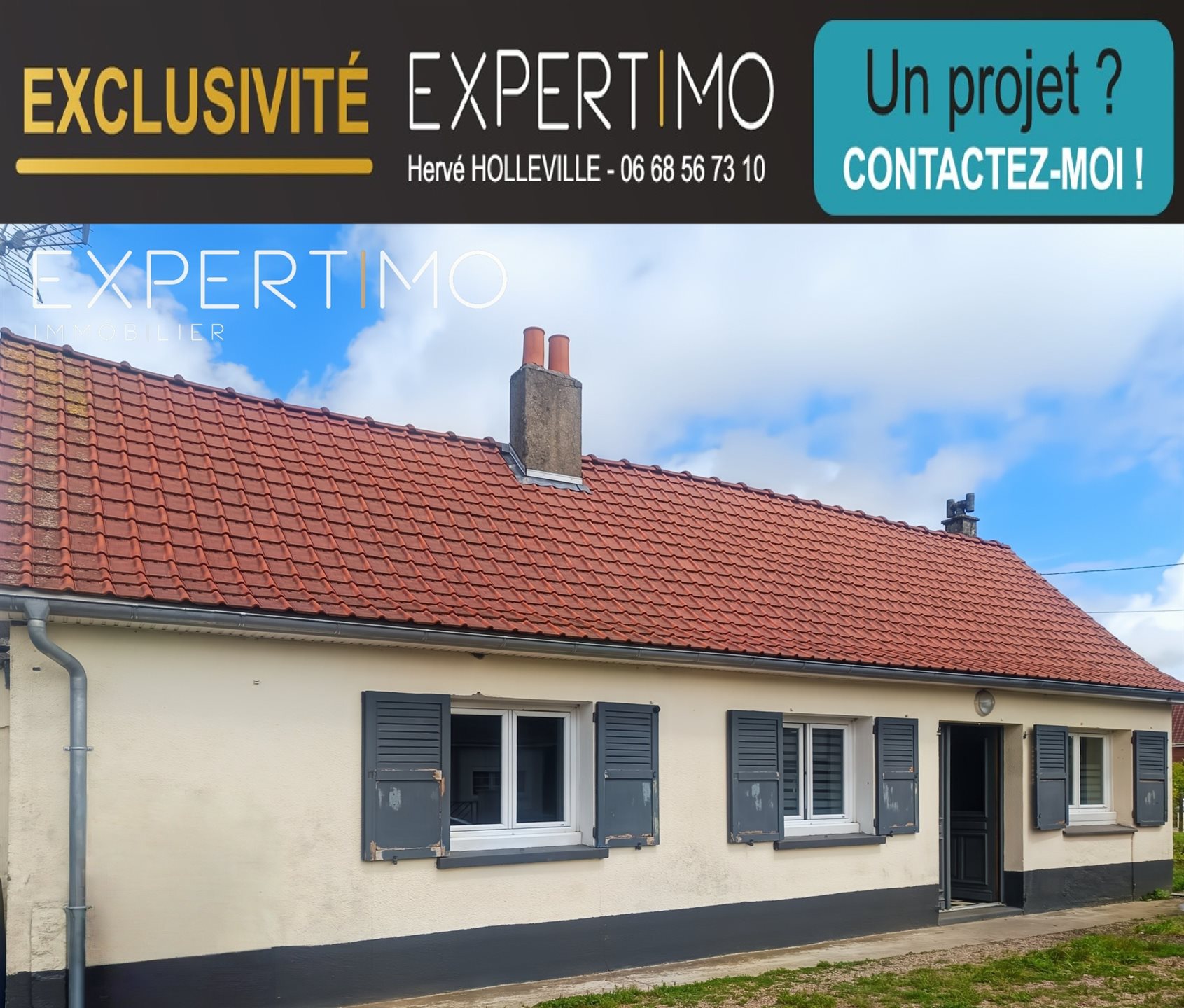Maison à vendre, 62m², Vironchaux