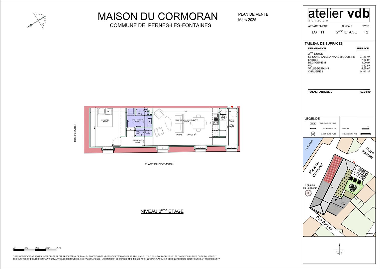 Appartement à vendre, 60m², Pernes-les-Fontaines