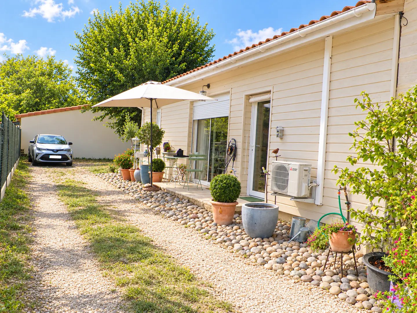 Maison à louer, 56m², Preignac