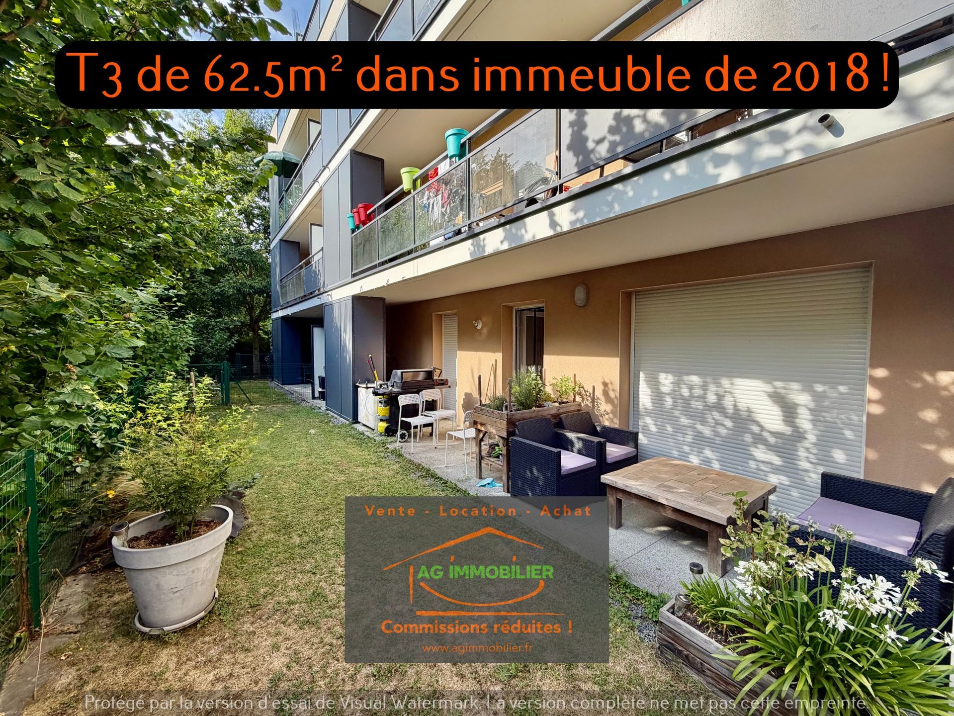 Appartement à vendre, 63m², Le Rheu