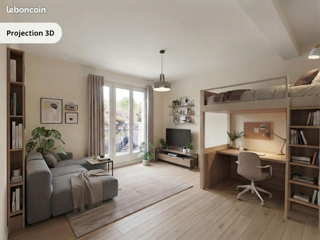 Appartement à vendre, 35m², Tours
