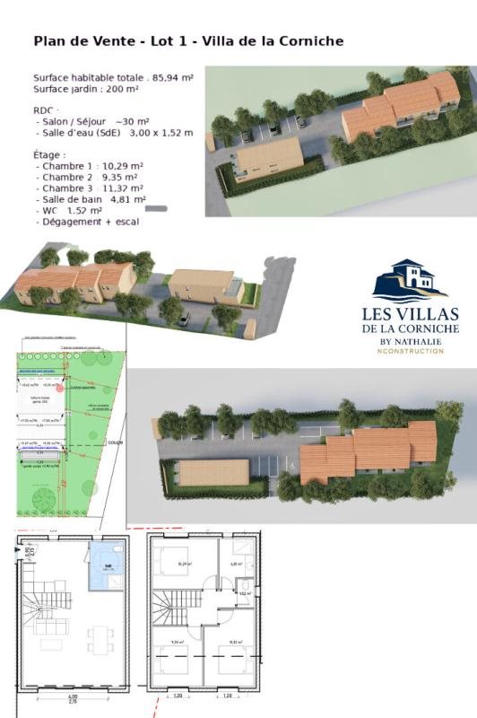 Maison à vendre, 85m², Martigues