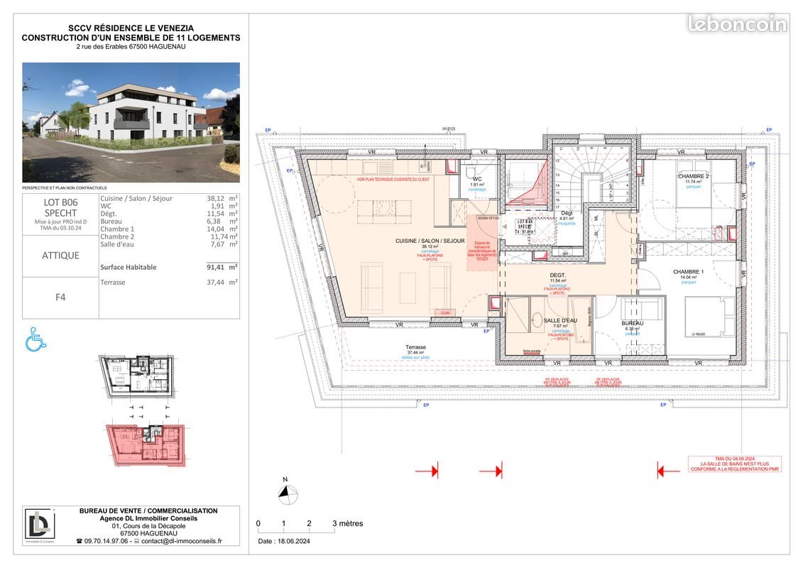 Appartement à vendre, 92m², Haguenau