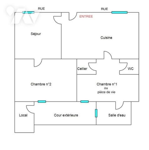 Appartement à vendre, 50m², Port-Vendres