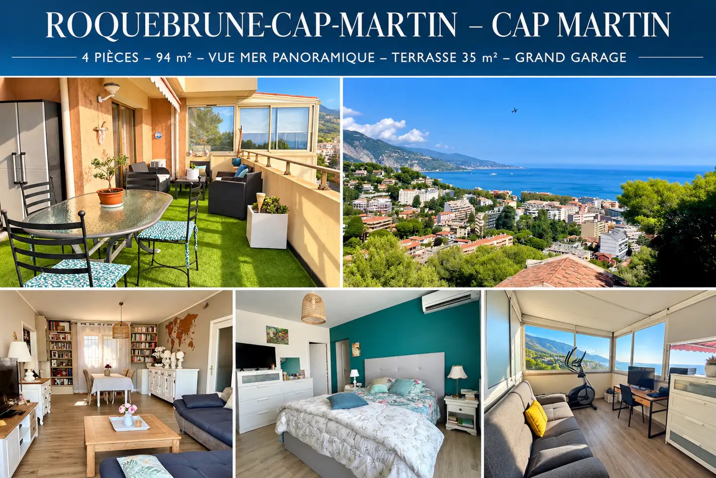 Appartement à vendre, 104m², Roquebrune-Cap-Martin
