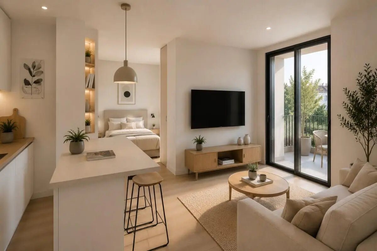 Appartement à vendre, 30m², La Courneuve
