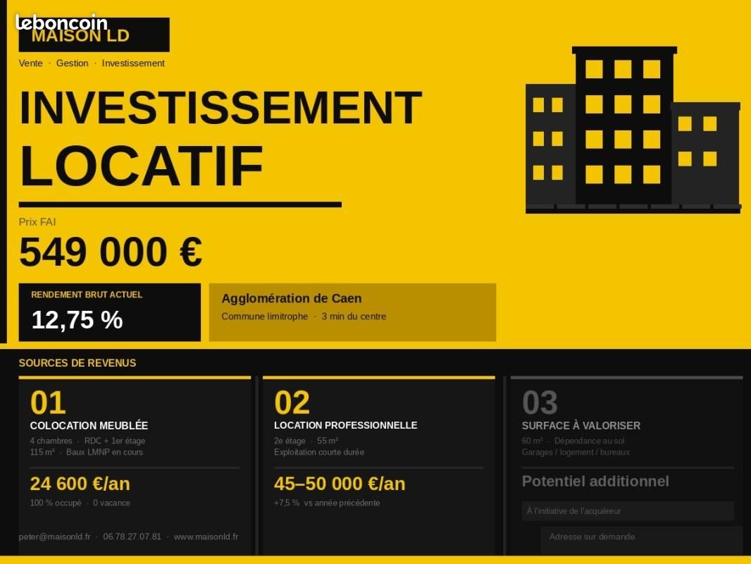 Appartement à vendre, 205m², Caen