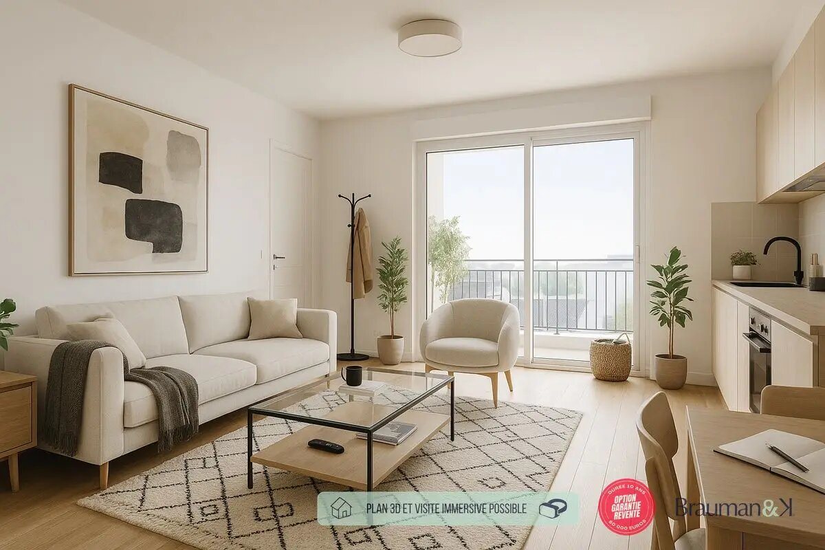 Appartement à vendre, 51m², Alfortville