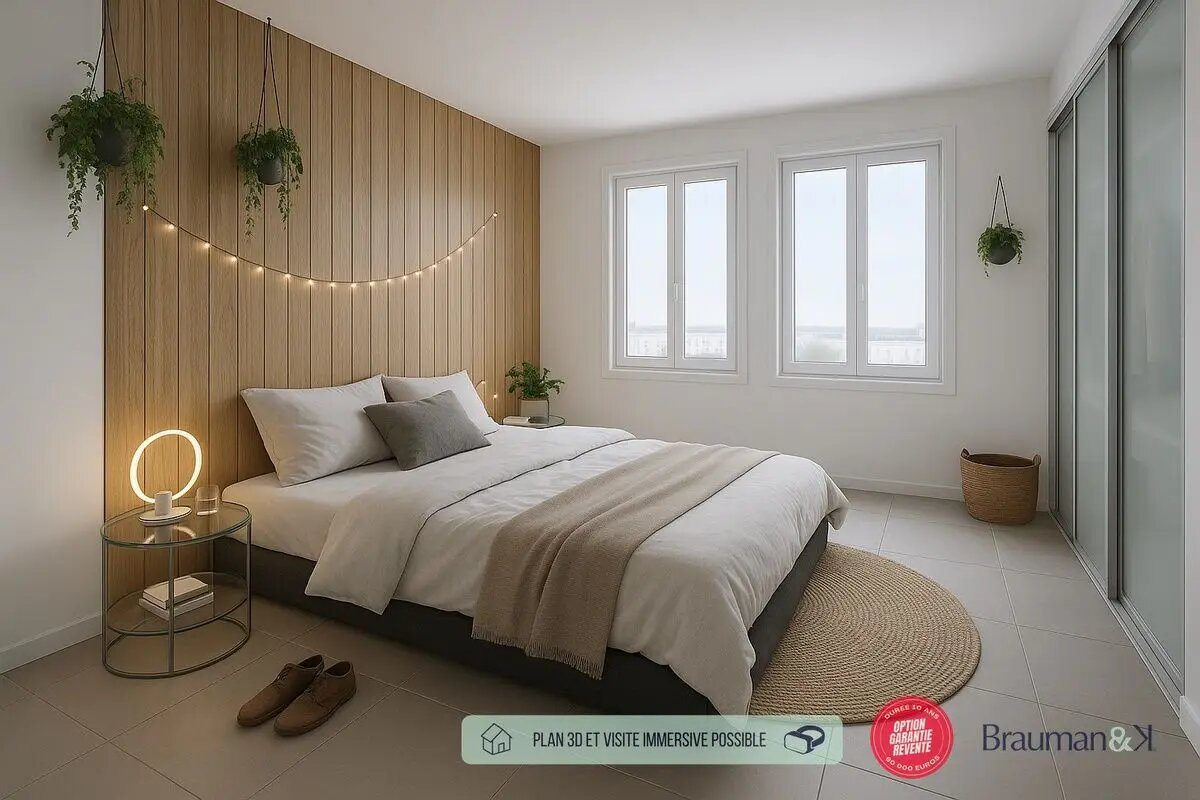 Appartement à vendre, 56m², Lognes