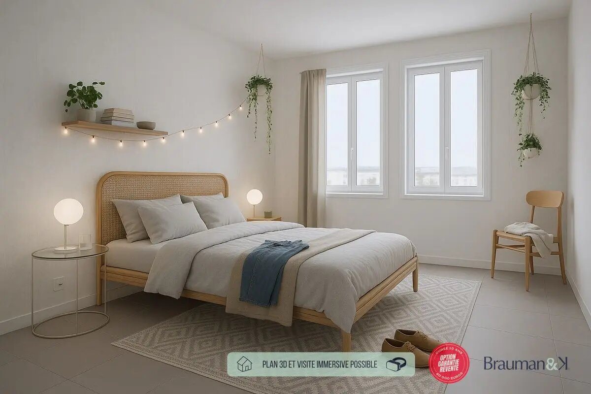 Appartement à vendre, 56m², Lognes
