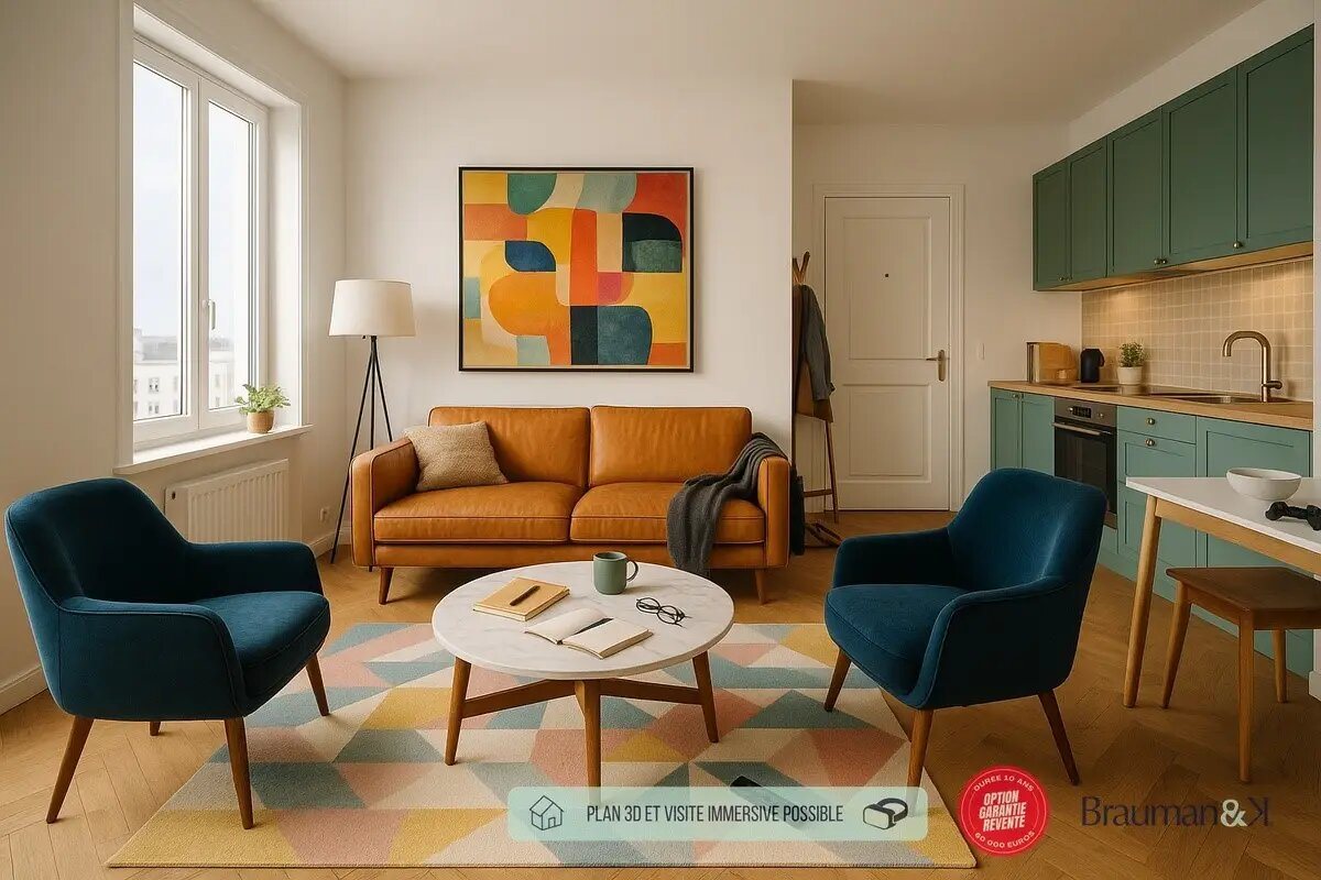 Appartement à vendre, 21m², Villeurbanne