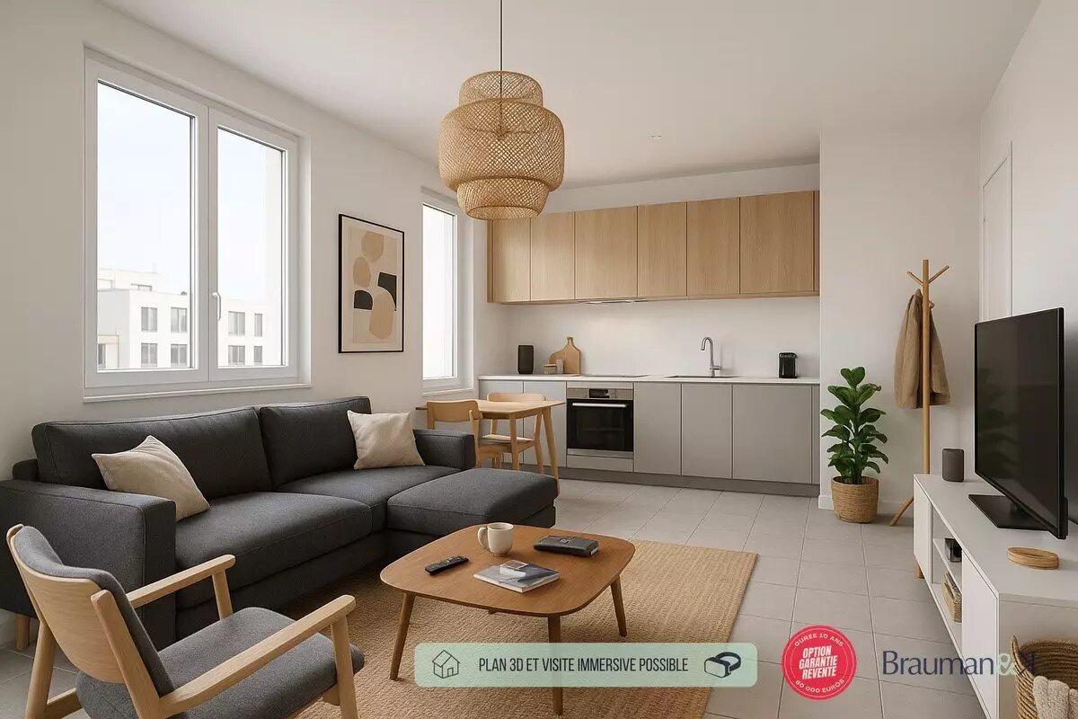 Appartement à vendre, 30m², Cergy