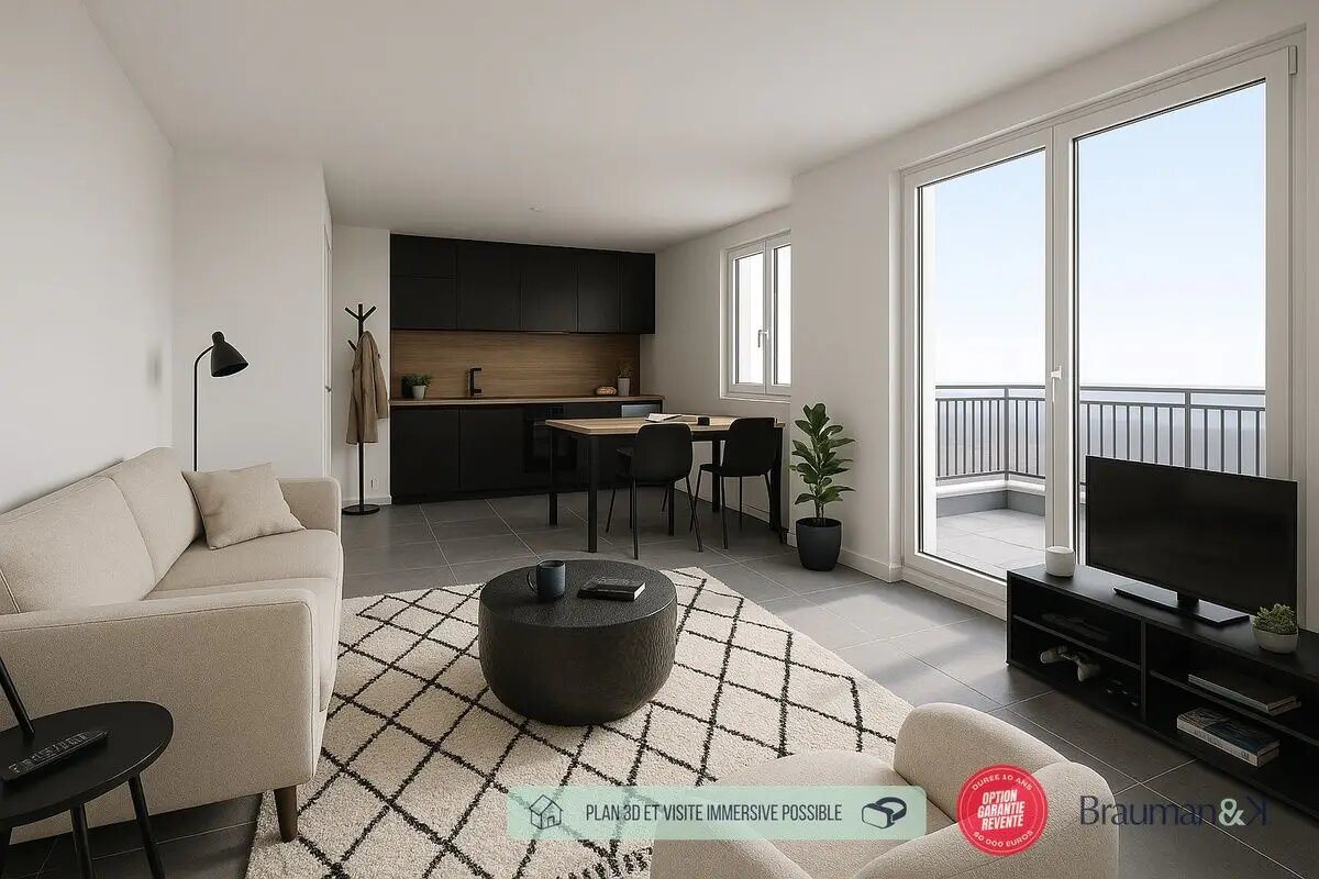 Appartement à vendre, 50m², Mantes-la-Jolie
