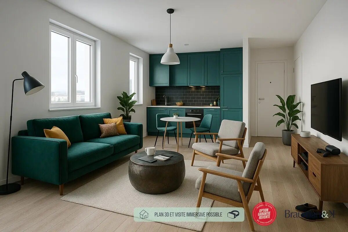 Appartement à vendre, 55m², Asnières-sur-Seine