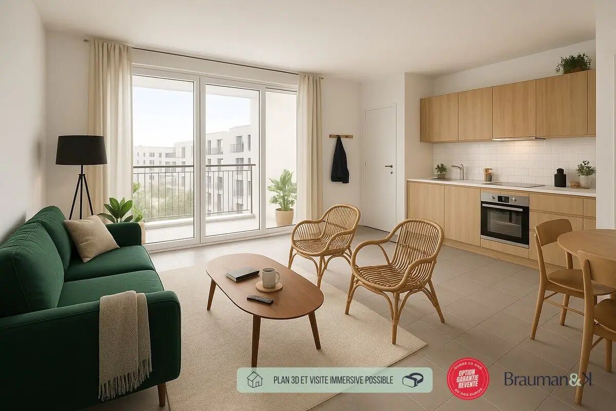 Appartement à vendre, 49m², Sainte-Geneviève-des-Bois