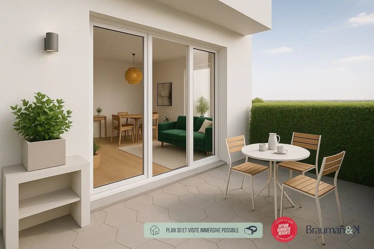 Appartement à vendre, 53m², Talence