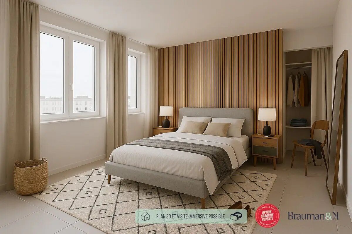 Appartement à vendre, 65m², Drancy