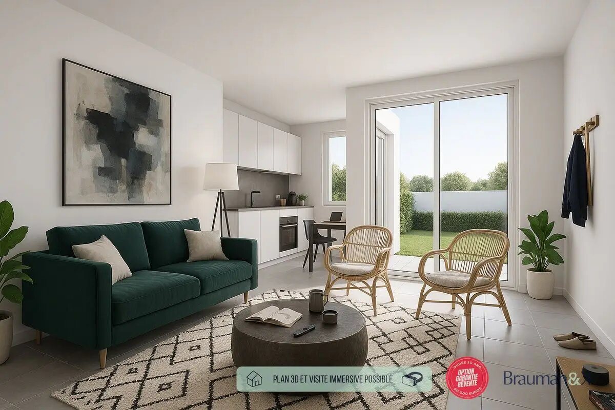 Appartement à vendre, 59m², Grigny