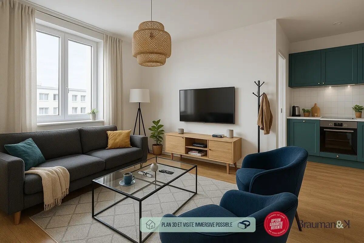 Appartement à vendre, 54m², Saint-Malo