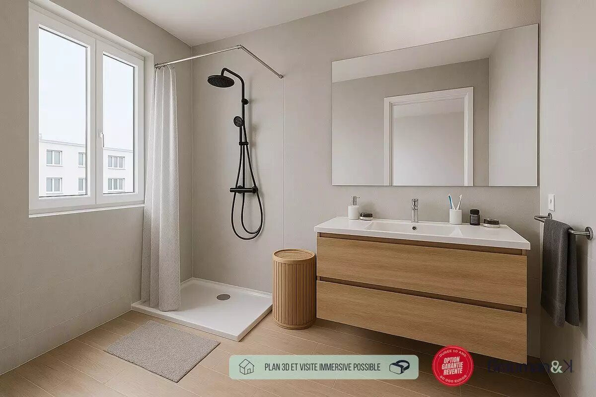 Appartement à vendre, 54m², Saint-Malo