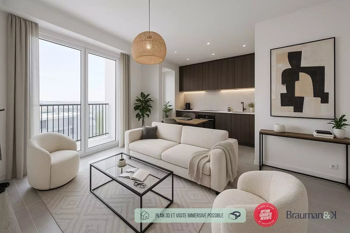 Appartement à vendre, 43m², Créteil