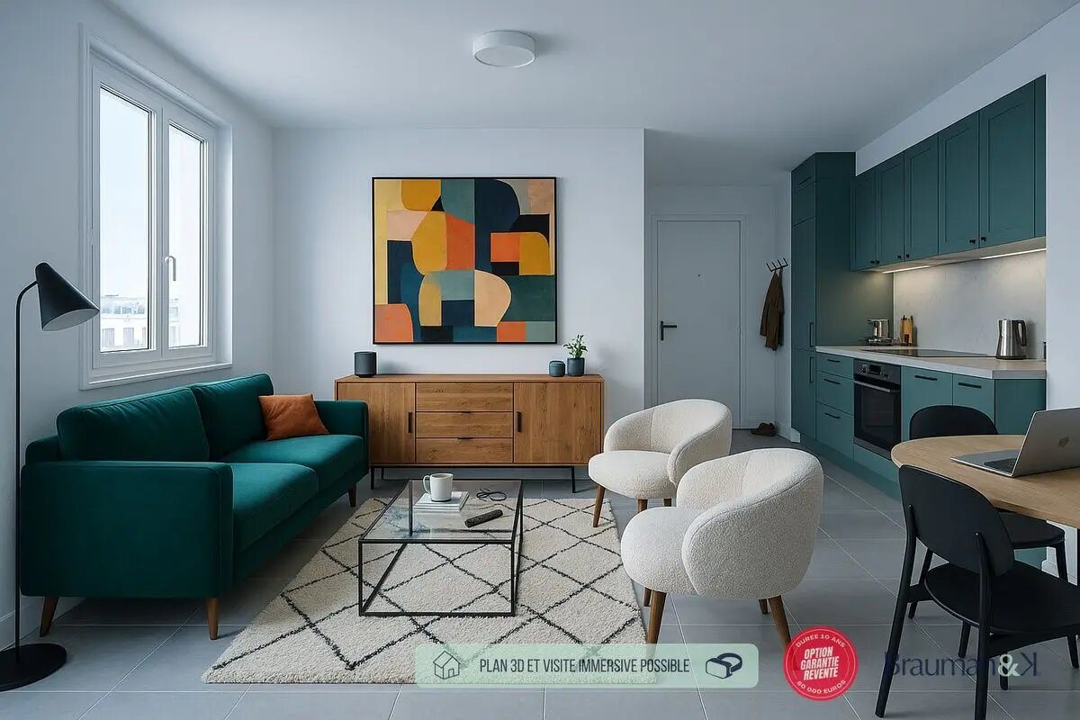 Appartement à vendre, 47m², Nice