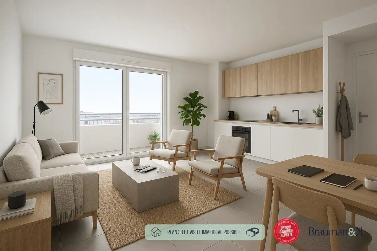 Appartement à vendre, 40m², Mantes-la-Jolie
