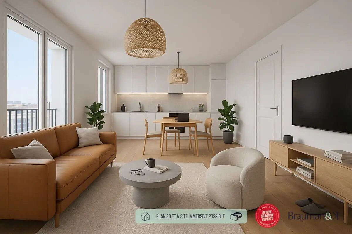 Appartement à vendre, 62m², Maisons-Alfort