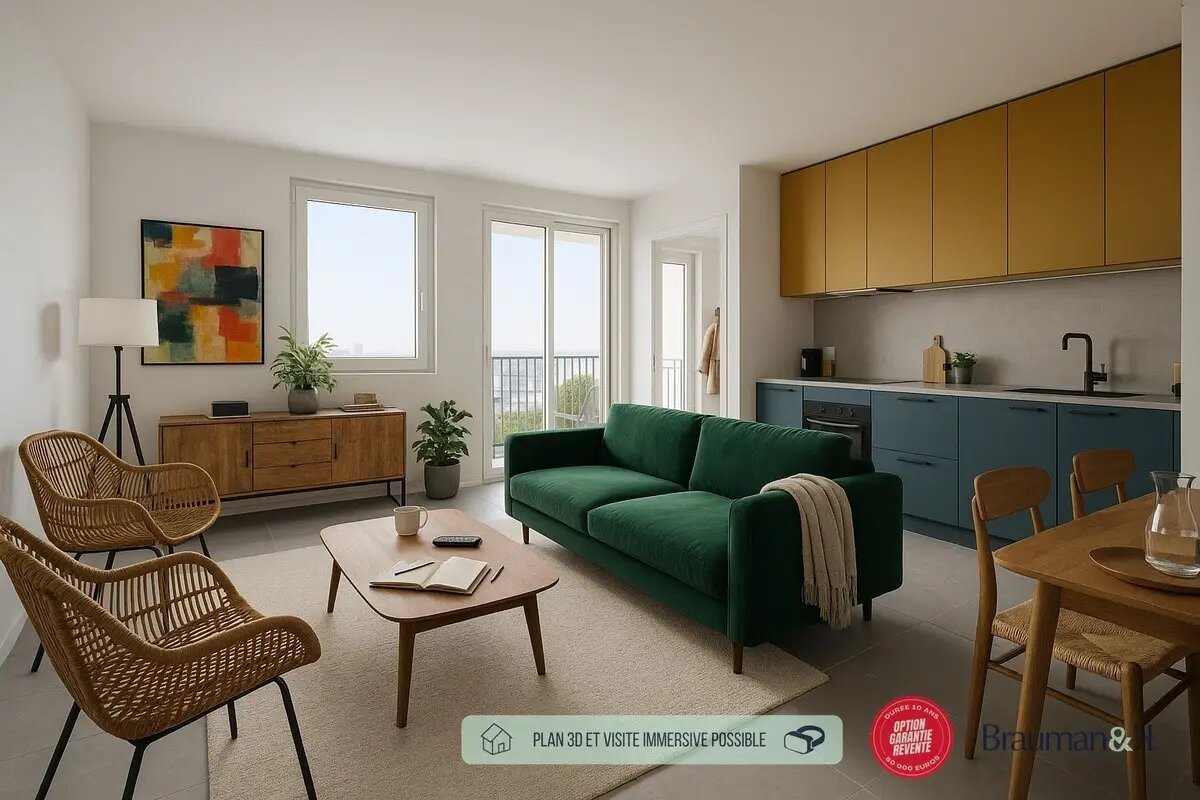 Appartement à vendre, 46m², Plaisir