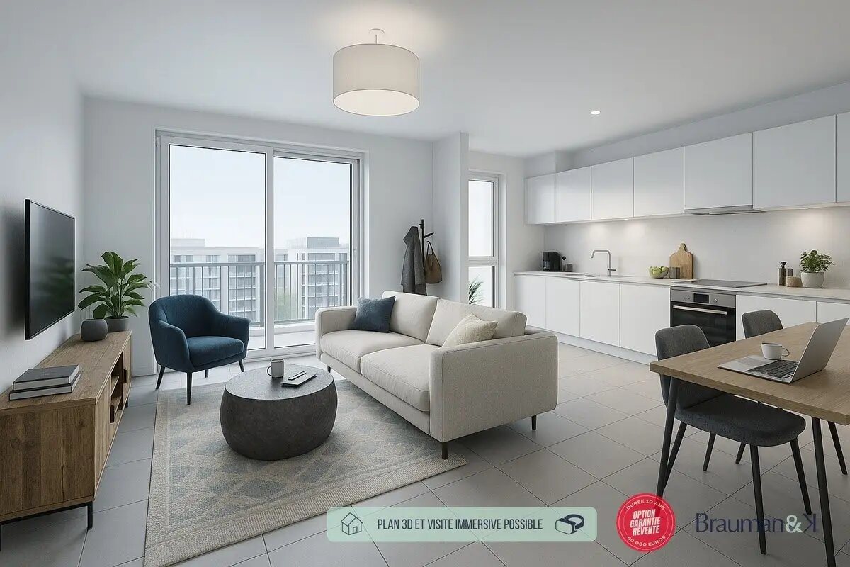 Appartement à vendre, 57m², Valenton