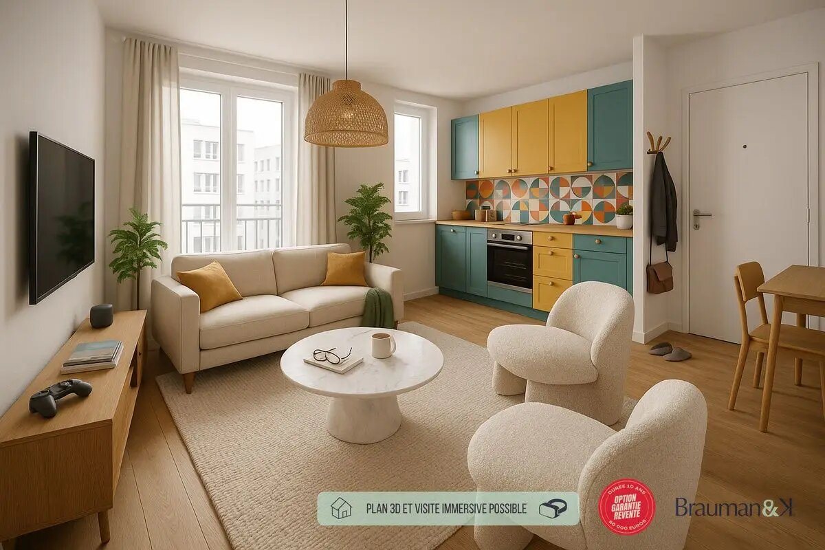 Appartement à vendre, 18m², Caen