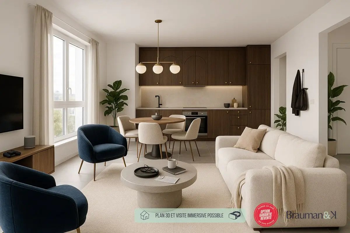 Appartement à vendre, 63m², Noisy-le-Grand