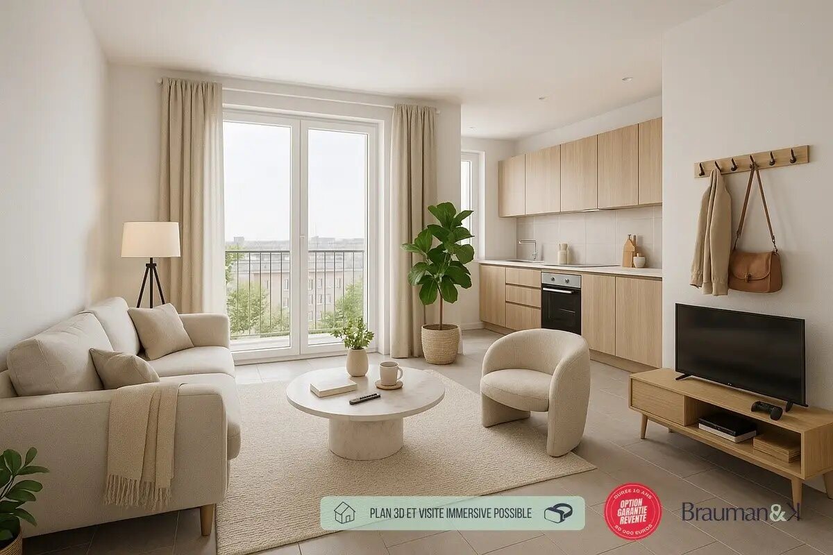 Appartement à vendre, 47m², Drancy