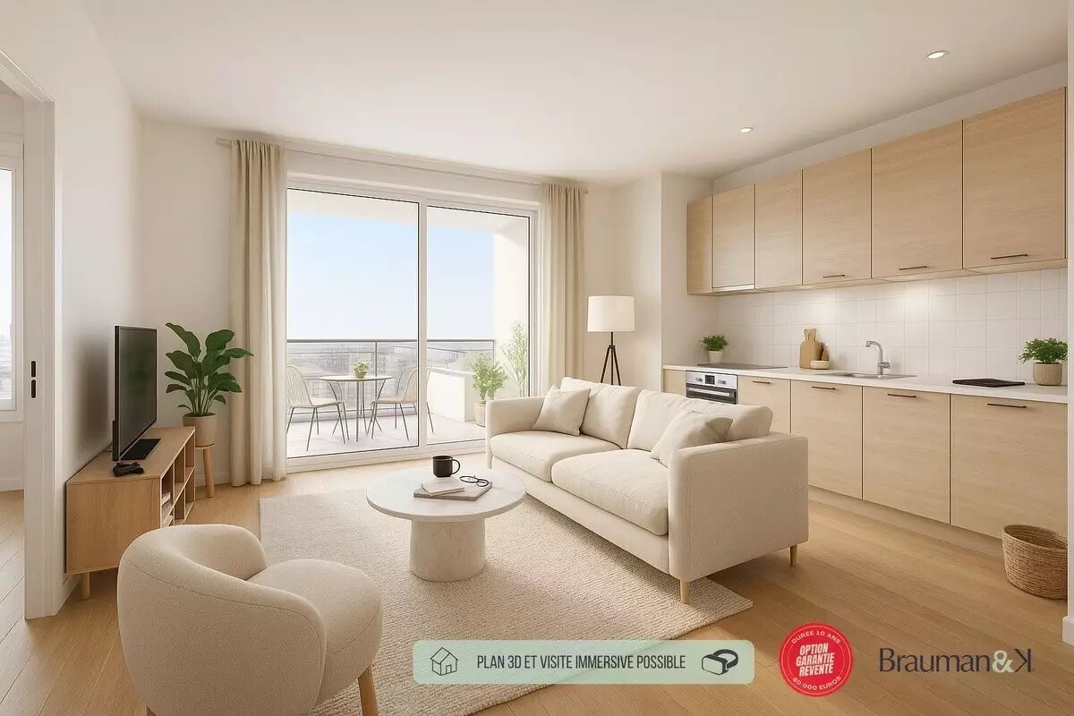 Appartement à vendre, 49m², La Rochelle