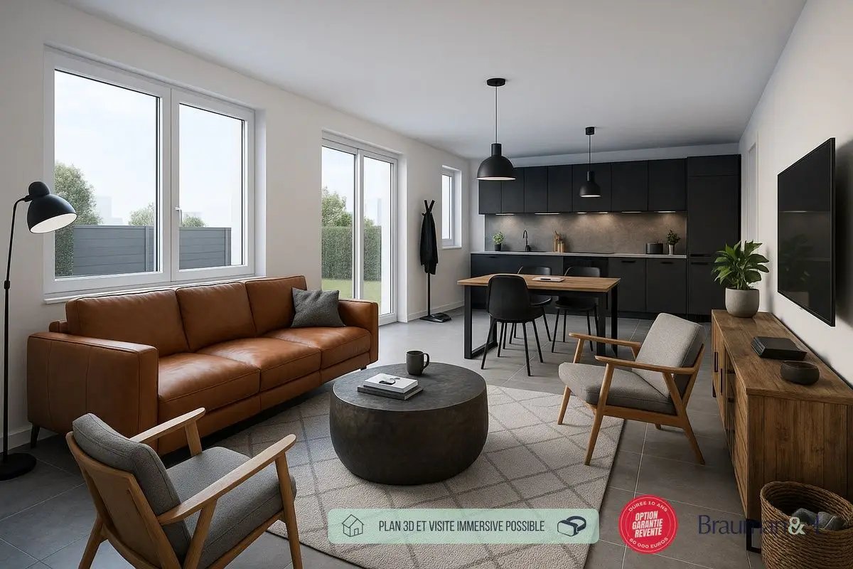 Appartement à vendre, 86m², Courcouronnes