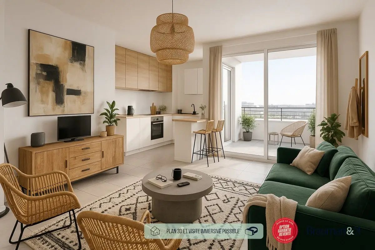 Appartement à vendre, 59m², Nanterre